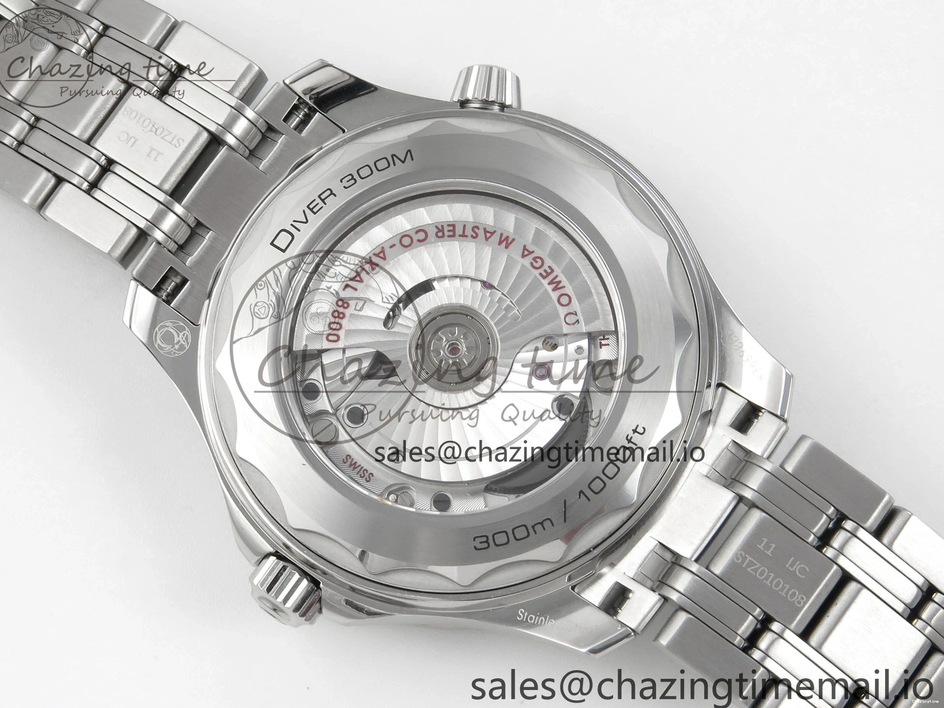0515 Durable Seamaster Diver 300M Black Ceramic Bezel V4 VSF 1:1 Best Edition Black Dial On SS Bracelet Super Clone Asian 7653
